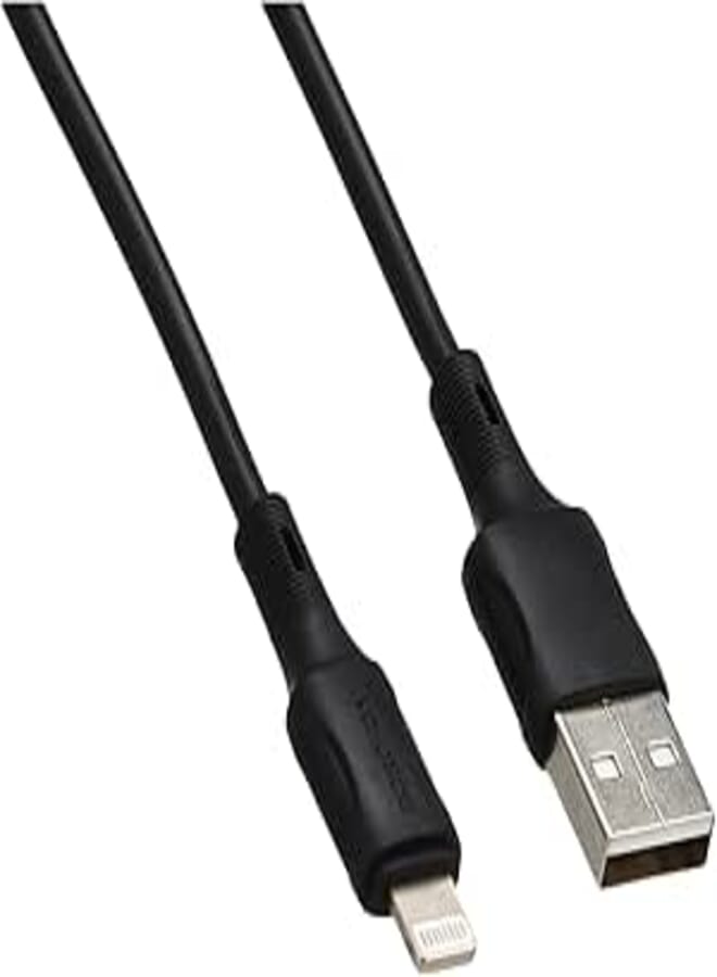 BOROFONE BX80 Lightning Succeed charging data cable - Black